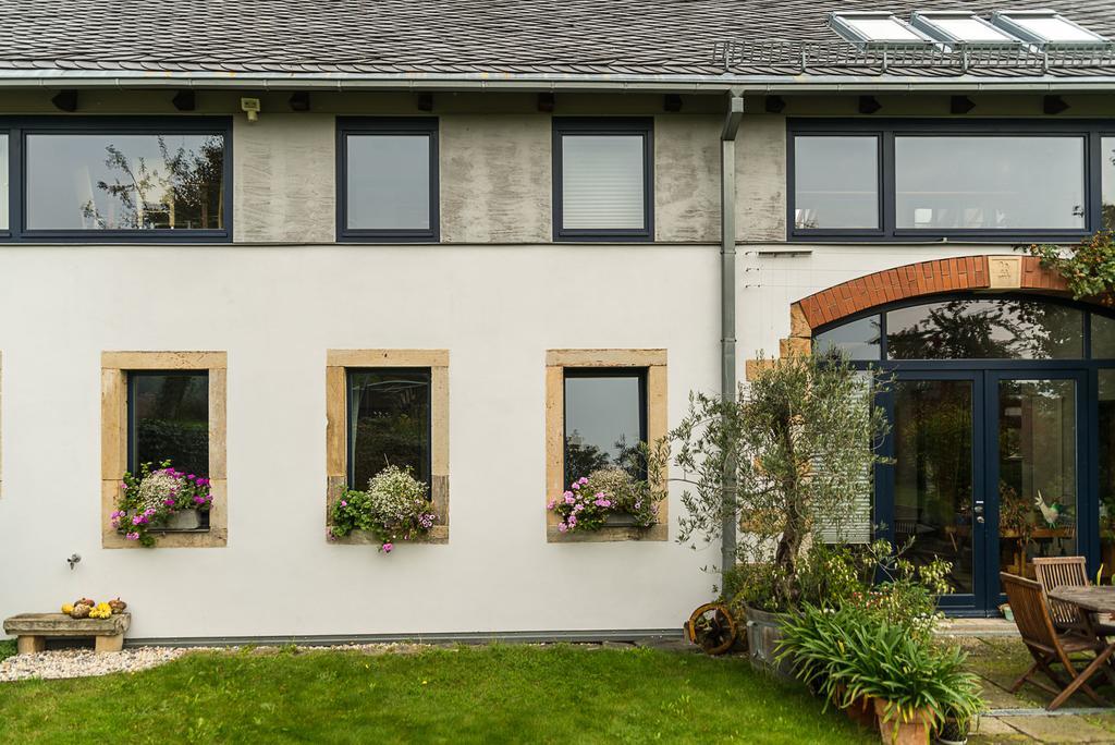Alte Scheune Rietzschelhof Muglitztal Bagian luar foto
