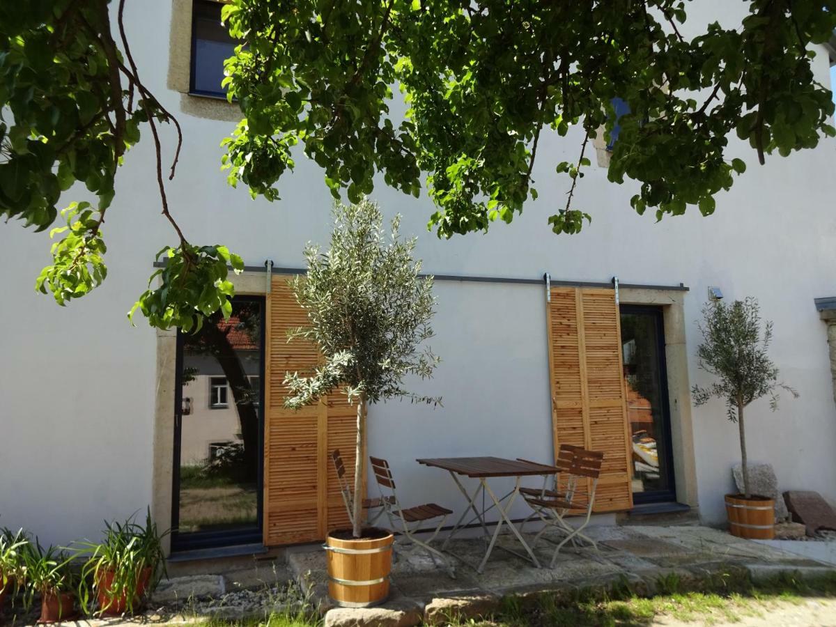Alte Scheune Rietzschelhof Muglitztal Bagian luar foto
